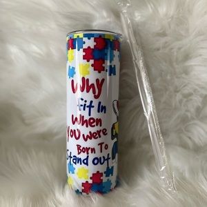 Dr. Seuss Autism Tumbler